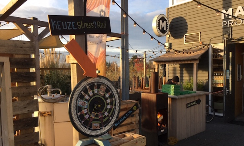 Maximus brouwerij experience met een rad om keuzestress te verminderen